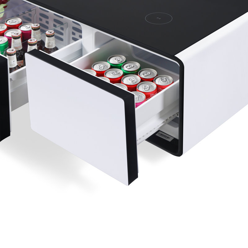 Livtab Smart Coffee Table with Fridge and Wireless Charging & Reviews